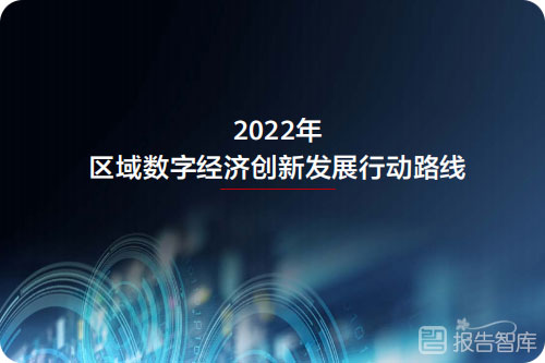 2022区域数字经济发展报告，区域数字经济竞争力研究